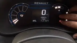 Renault kwid tpms warning light flashing problem/ falt code 5A8055 tyre pressure monitoring function