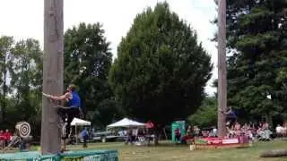 Stirling hart vs Brian Bartow 80ft World Championship Longview 2013