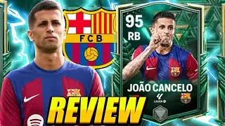 BEST RB IN FC MOBILE 24! 95 WINTER WILDCARDS CANCELO PLAYER REVIEW & GAMEPLAY! 95 CANCELO REVIEW!