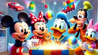 Mickey Mouse & Minnie Mouse Toy Day Fun at Home 🧸 | Fun Cartoon for Kids