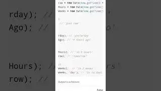 s ago npm package #npm #node #package #json #shorts #javascript tutorial #tutorials #date #time