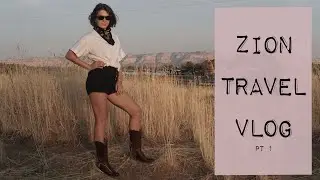 ZION MOUNTAIN RANCH & EMERALD POOLS | Escape From LA, Part 1| Travel Vlog | Zion National Park