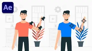 Explaining 2 Character Animation Methods in 1 Minute | After Effects Quick Tutorial