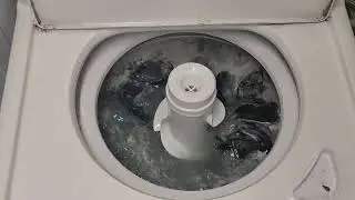 Maytag Centennial Commercial Quality Top Load Washer Normal Cycle Washing Jeans