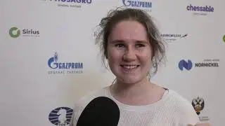 FIDE World Cup | Round 3 | Interview with Polina Shuvalova