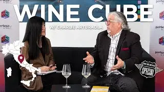 Wine and soccer?? Interview with Charlie Arturaola at Wine Cube in Rome!