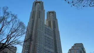 Morning Walk in Shinjuku Central Park | Quiet City Morning | 22 Minutes
