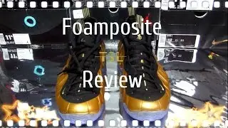 Nike Metallic Gold Foamposite Review | TSL