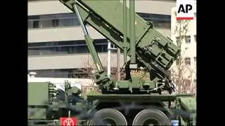 Military deploys anti-missile system ahead of possible NKorean rocket launch
