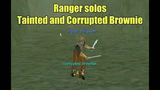 Ranger solos Tainted and Corrupted Brownie, P99 EverQuest