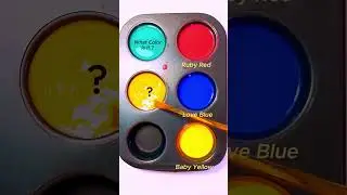 Enjoy The color mixing Short Video. Red+Blue+Yellow =? #Shorts #ColorMix71 #ColorMixing #ViralShort