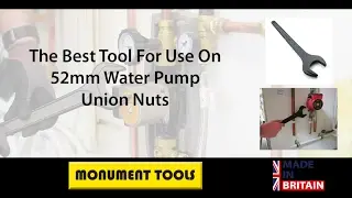 The best tool for use on 52mm water pump union nuts