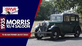 LOT 39 - Morris 10/4 Saloon 1935 | SWVA 28th July 2023 Classic Car Auction
