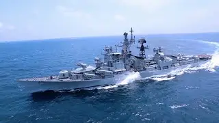 INS Rajput - Indian Navy's destroyer decommissioning ceremony.