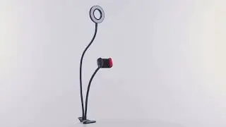 Porta telefono con anello led