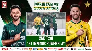 1st Innings Powerplay | Pakistan vs South Africa T20I Series | 2nd T20I | PCB | M2R1U