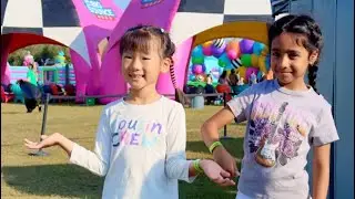 The World’s Largest Bounce House || lot’s of fun|| Edmonton Alberta || summer fun.. late post 😊😊