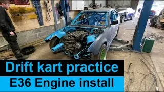 BDC round one, engine install and drift karting. CarrickonShannon