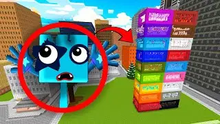 More NEW Sprunki OC Five In Colored Boxes Minecraft PE MOD