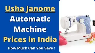 Usha Janome Automatic Sewing Machine Price in India in 2022 | Stitching Mall