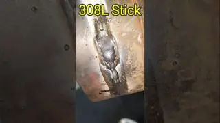 Испытание электродов из нержавеющей стали SUS308 с максимальной силой дуги! ⚡