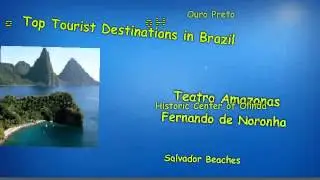 Top Most Tourist Attractions in Brazil