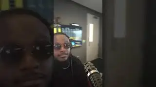 ''Outside'' | BTS of Million$ Of Power & Mrshll Wyne w/ Jon Curl on iHeartRadio's KISS 107.1 (2)