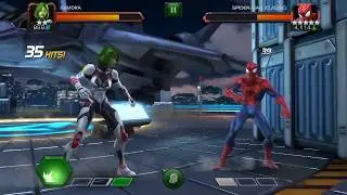 Gamora and Thor 2 Stars vs. 5 Star Spider-Man