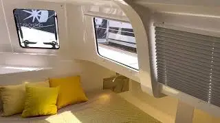 2022 Neel 43 Trimaran Sailboat Review Multihull Boat Show La Grande Motte France