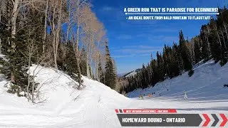 Deer Valley Skiing for Beginners &ndash; Homeward Bound & Ontario Runs | Bald to Flagstaff Easy Route
