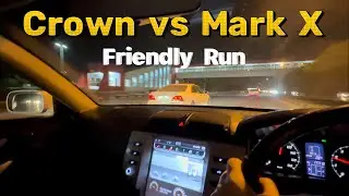 Mark X vs Crown Athlete | Drag Race 🏁 | Sibtain Siyab Vlogs