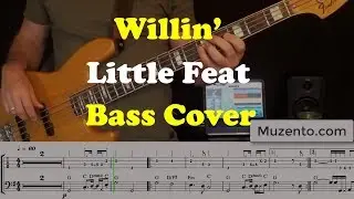 Willin' - Little Feat - Bass Cover