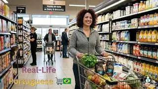 At the Supermarket | Easy Brazilian Portuguese Story