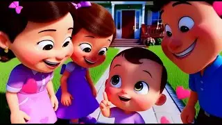 Daddy, Mommy, Brother, Sister & Baby Finger Family Song | Kids Cartoon