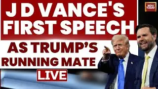 RNC Day 3 LIVE: Trump Running Mate JD Vance's First Speech | US Elections 2024