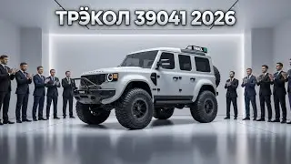 Trekol 39041 2026 🚙 Легендарный российский вездеход | Полный обзор экстремальной проходимости