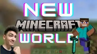 EPIC NEW MINECRAFT WORLD: Exploring Exploring a infinite realm