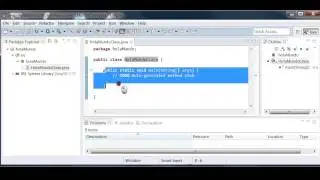 Aprende a programar en java con Eclipse, Hola Mundo,tuto 1