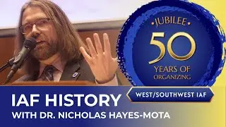 Dr. Nicholas Hayes-Mota reflects on IAF Organizing Tradition at W/SWIAF 50th Launch Symposium