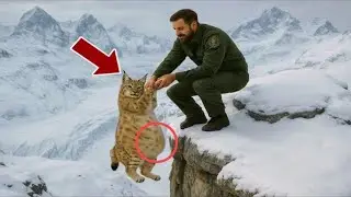 Man Saved A Pregnant Lynx From A Cliff &ndash; You Won&rsquo;t Believe How She Repaid Him!