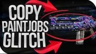 INSANE PAINTJOB GLITCH IN BO3!!!( how to get any paint job)