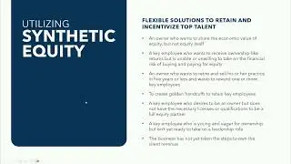 Synthetic Equity: A Powerful Compensation & Retention Solution | FP Transitions
