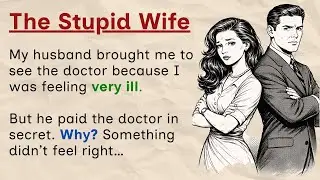 Learn English Through Stories Level 3 ✅ THE STUPID WIFE ✅ Emotional English Story Listening (A1/A2)