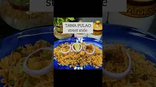 Tawa Pulav: Famous Mumbai Street Food #shorts #viral