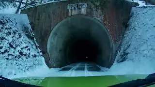 洞川高原林道【五番関越え】シエラで雪の様子見