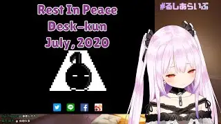 Rushia breaks Yasuhati, her desk and her hand [Hololive]