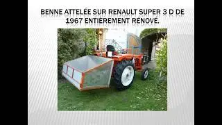 R&eacute;alisation d'une benne 3 points tracteur.