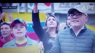 O Povo Festeja A Pris&atilde;o Do Comuna maduro