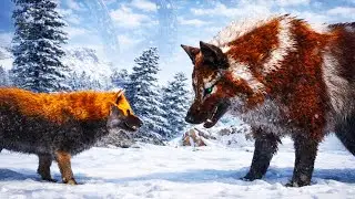 TAMING a Massive DIRE WOLF To Breed an Army..  | ARK Lost Colony #4
