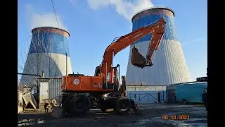 Продажа колесного экскаватора Hitachi ZX 180